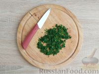 Фото приготовления рецепта: Ленивые хачапури (сырные лепёшки на сковороде) - шаг №3