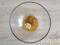 Фото приготовления рецепта: Шампиньоны в медово-горчичном маринаде - шаг №5