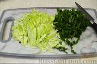 Фото приготовления рецепта: Красный борщ из говядины и молодых овощей - шаг №11