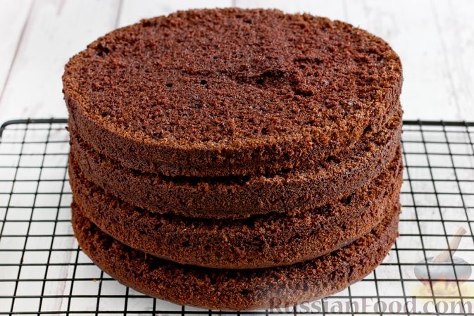 Коржи для торта на сковороде — рецепт с фото пошагово