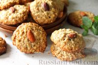 Фото к рецепту: Овсяное печенье с семечками и орехами