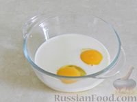 Фото приготовления рецепта: Запеканка из молодой капусты в яично-молочной заливке - шаг №7