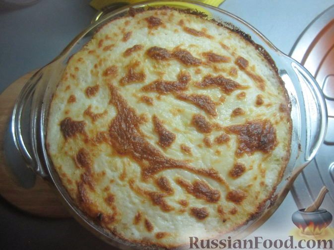 Рецепт Картофельная запеканка или лазанья по-украински