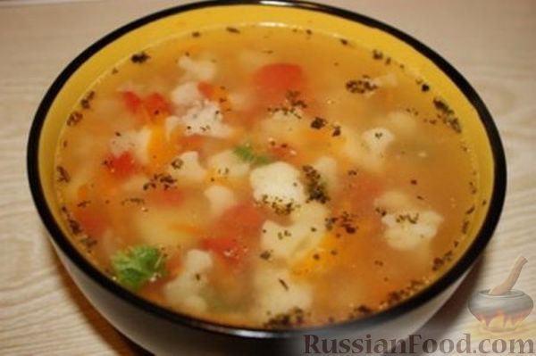 Рецепт Овощной суп "Зимний"