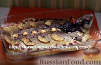 Фото к рецепту: Запеченная в духовке рыбка "Королевна"
