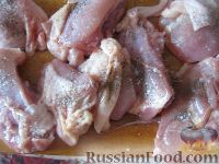 Фото приготовления рецепта: Шашлык из курицы в духовке - шаг №3
