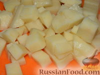 Фото приготовления рецепта: Зимний суп-солянка из капусты - шаг №5