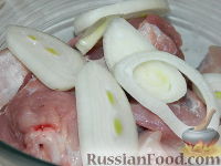 Фото приготовления рецепта: Шашлык на сковороде - шаг №3