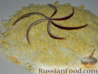 Фото приготовления рецепта: Салат с яблоками "О-ля-ля" - шаг №7