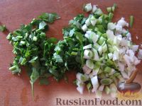 Фото приготовления рецепта: Лаваш с зеленью к шашлыку - шаг №2