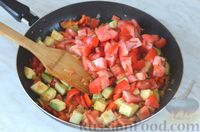 Фото приготовления рецепта: Паприкаш из кабачков с помидорами - шаг №11