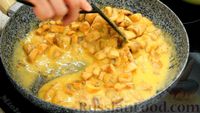 Фото приготовления рецепта: Куриное филе с грибами в сливочно-апельсиновом соусе - шаг №10