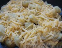 Фото приготовления рецепта: Топинамбур, запеченный с сыром - шаг №7