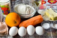 Фото приготовления рецепта: Морковный торт со сметанным заварным кремом - шаг №1