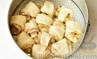 Фото приготовления рецепта: Отрывной пирог "Луковник" из дрожжевого теста на рисовом отваре - шаг №15