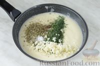 Фото приготовления рецепта: Цветная капуста в чесночном соусе, запечённая под сыром - шаг №9