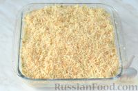 Фото приготовления рецепта: Цветная капуста в чесночном соусе, запечённая под сыром - шаг №15