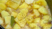 Фото приготовления рецепта: Нудли (штрудли) с тушёной картошкой и мясом - шаг №10