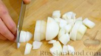 Фото приготовления рецепта: Нудли (штрудли) с тушёной картошкой и мясом - шаг №4