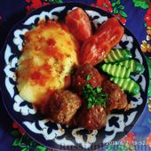Фото приготовления рецепта: Салат с картофелем, авокадо, стручковой фасолью и беконом - шаг №6