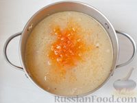 Фото приготовления рецепта: Гороховый суп с копчёными свиными рёбрышками и овощами - шаг №7