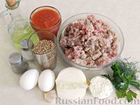 Фото приготовления рецепта: Гречаники, запечённые в томатном соусе (в духовке) - шаг №1