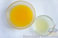 Фото приготовления рецепта: Кабачковый сок с апельсином и лимоном (на зиму) - шаг №4