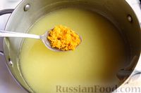 Фото приготовления рецепта: Кабачковый сок с апельсином и лимоном (на зиму) - шаг №7