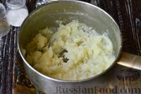 Фото приготовления рецепта: Мясные "стожки" с огурцами, картофелем и сыром - шаг №5