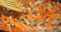 Фото приготовления рецепта: Лапша удон с курицей и овощами в соусе терияки - шаг №8