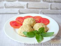 Фото к рецепту: Биточки по-белорусски, с чесночным маслом