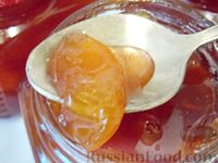 Фото приготовления рецепта: Персиковое варенье на зиму - шаг №10