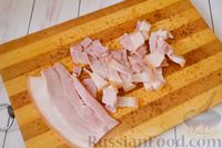 Фото приготовления рецепта: Томатный суп со свиными рёбрышками, чечевицей и копчёной грудинкой - шаг №3