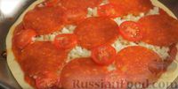 Фото приготовления рецепта: Пицца на сковороде - шаг №15