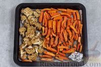 Фото приготовления рецепта: Закуска из цветной капусты и моркови с чесноком - шаг №5