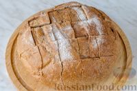 Фото приготовления рецепта: Хлеб с начинкой из грибов и сыра (в духовке) - шаг №6
