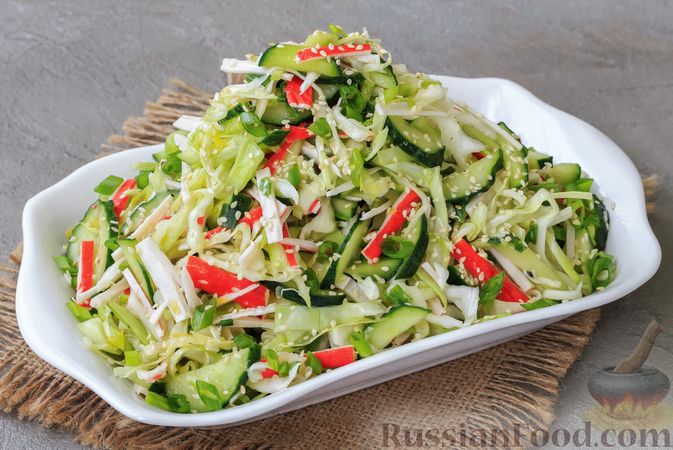 Салат по-гурийски или салат из 5 овощей