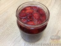Фото приготовления рецепта: Джем из красной смородины и малины - шаг №11