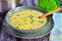 Фото приготовления рецепта: Куриный суп с вермишелью и сливочно-яичной заправкой - шаг №13