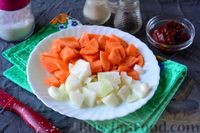 Фото приготовления рецепта: Икра кабачковая с томатной пастой (на зиму) - шаг №2