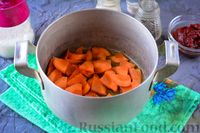 Фото приготовления рецепта: Икра кабачковая с томатной пастой (на зиму) - шаг №4