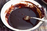 Фото приготовления рецепта: Творожный пирог с цедрой апельсина и шоколадной глазурью - шаг №15