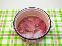 Фото приготовления рецепта: Кабачковые "чебуреки" с мясным фаршем - шаг №2