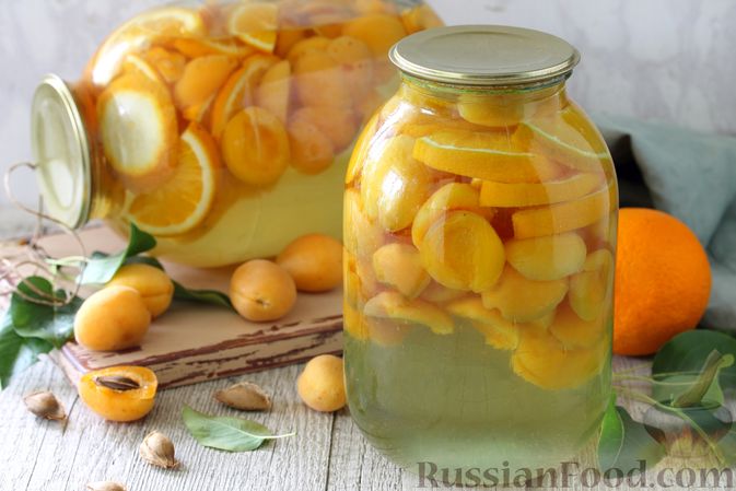 Компот из яблок и апельсинов — рецепты на зиму и каждый день