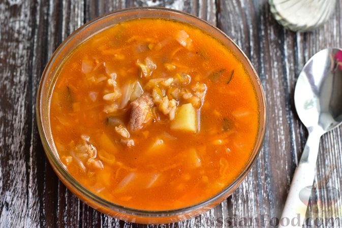 Овощной суп с пшеном и капустой пошаговый рецепт с фото