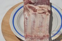 Фото приготовления рецепта: Свиные рёбра в медово-чесночном маринаде (на мангале) - шаг №2