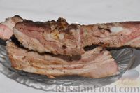 Фото к рецепту: Свиные рёбра в медово-чесночном маринаде (на мангале)