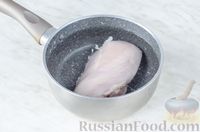 Фото приготовления рецепта: Скумбрия, запечённая с картофелем, грибами и сыром - шаг №16