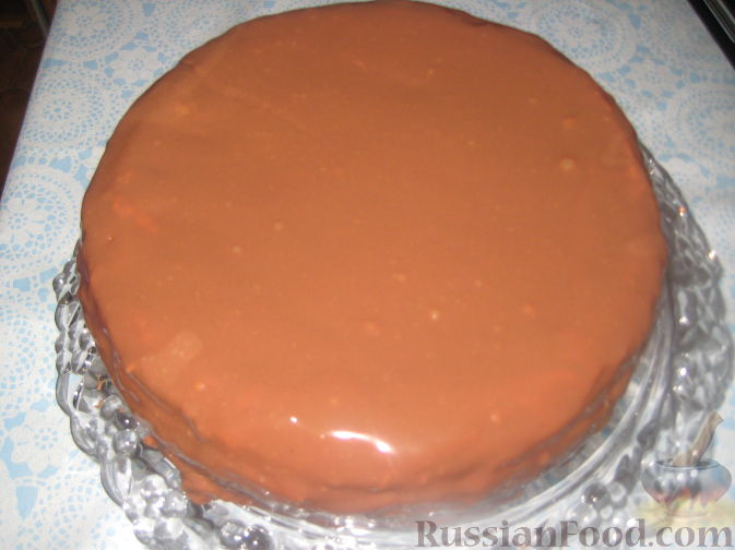 Шоколадно-кофейный торт-суфле