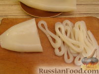 Фото приготовления рецепта: Салат ассорти из морепродуктов - шаг №5